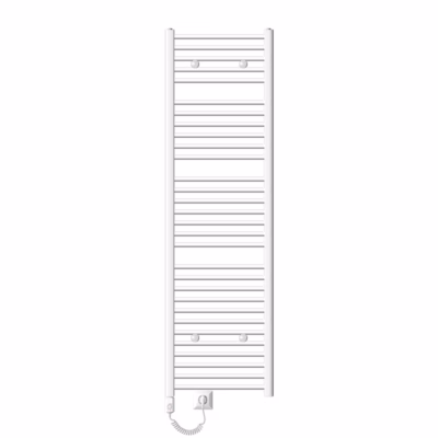 Radiateur Electrique de Salle de Bain Sahara 500×1800 mm Blanc
