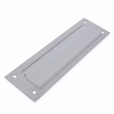AMIG – Entrée de boîte aux lettres  1 – 254 x 78 mm – Acier inoxydable – Inoxydable