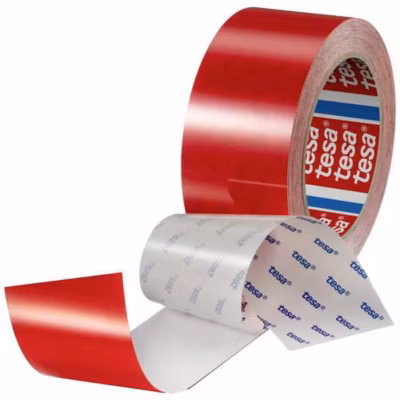 tesa ANTI-SCRATCH Ruban de marquage au sol 20 m x 50 mm – rouge