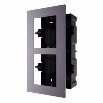 Boîtier De Montage Encastré Pour 2 Modules Portier Vidéo Série Kd8 – Hikvision