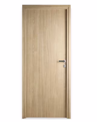Bloc-porte fin de chantier Chêne Naturel, H.204 l.83cm, poussant réversible – MADE IN ITALY