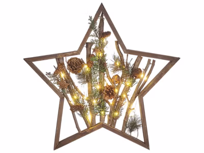 Accessoire Décoratif boho en contreplaqué bois foncé DOKKA