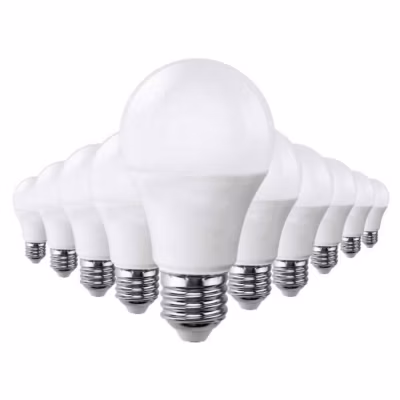 Pack de 10 ampoules LED E27 18W – Blanc Froid 6000K – 8000K – Silumen