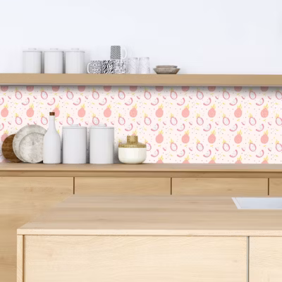 Crédence adhésive ananas 60×300 cm