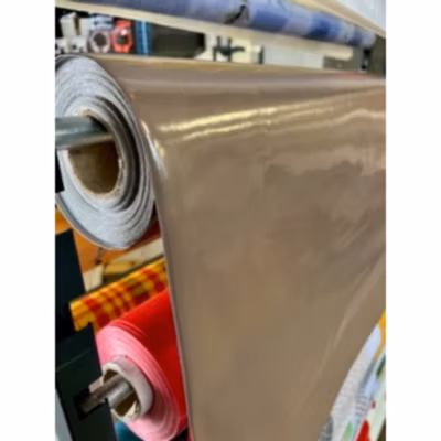 Toile cirée Unie Au mètre Imperméable AntiTâches 350 x 140 cm Taupe