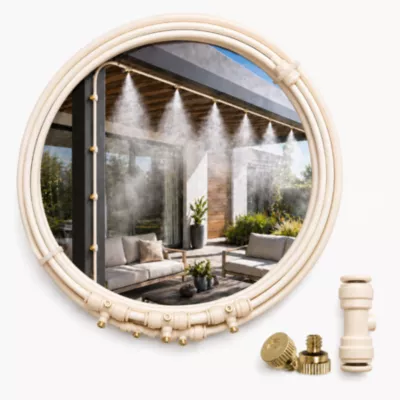 O&rsquo;FRESH – Brumisateur extérieur de terrasse 6m – Basse pression – 6 buses