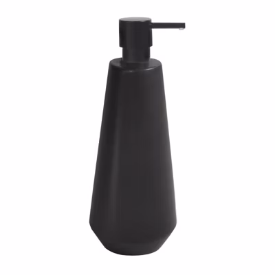 DISTRIBUTEUR DE SAVON JOSHUA NOIR AVEC POMPE NOIR