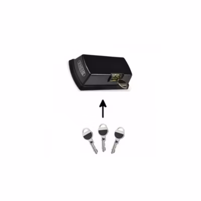 Antivol utilitaire robuste TOKOZ VANLOCK simple Couleur – Noir, Niveau de sécurité de la serrure – Haute sûreté – Cylindre TECH