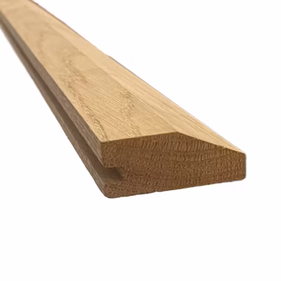 Barre de Seuil en Bois Chêne Massif Brut – 20x50x1200mm – Rattrapage de Niveau – à la Suisse