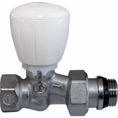Robinet de radiateur droit à visser – F 1/2&prime; – série fer R422 TG – Giacomini
