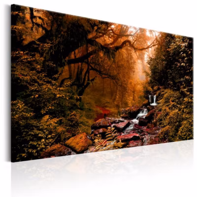 Tableau Autumn Waterfall 90×60 cm