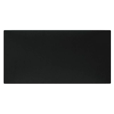 Coussin mural velours noir – 60 x 30