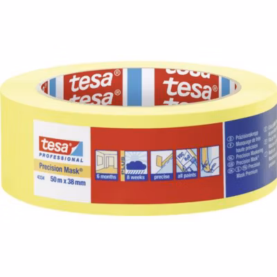 tesa PRECISION 04334-00003-00 Ruban de masquage Pre4zisionskreppae 38 mm x 50 m