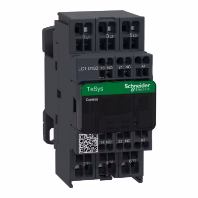 Lc1d183p7 Schneider – Contacteur Tripolaire – 3no – 18a – Bobine 230vca – Auto
