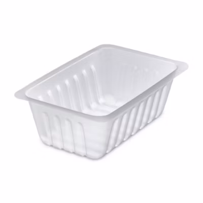 2500 Barquettes Charcutières 375cc de 13,8 x 9 x 4,6 cm – Emballage Pro Fraîcheur –  Transparent Alimentaire – D-Work