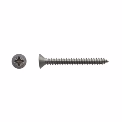 200 Vis à Tôle Tête Fraisée Pozidriv 3.5 x 19 mm – DIN 7982 – Inox A4 – D-Work