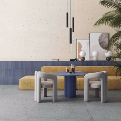 Carrelage Effet Terrazzo CROCCANTE 120×120 Arandano – Les Carreaux de Jean
