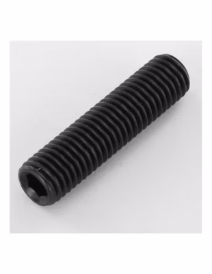 Vis métaux Sans tête six pans creux (sthc) Clé de 5 HC5 M10X12 Bout cuvette Acier brut – 1 pièce