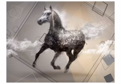 Papier peint intissé panoramique animaux escape into dreams 200×154 cm