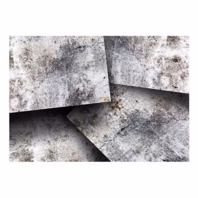 Papier peint intissé panoramique concrete cards 100×70 cm
