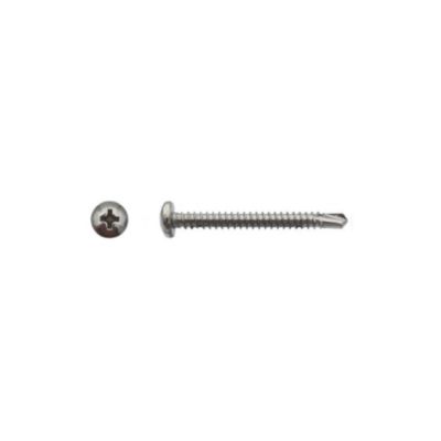 200 Vis Autoperceuses Tête Cylindrique Phillips 4.2 x 31.7 mm – DIN 7504 M – Inox A2 – D-Work