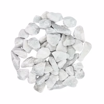 PACK 400kg Gravier de Marbre Blanc de Carrare 9/12 mm (16 Sacs x 25kg) – Livraison STANDARD