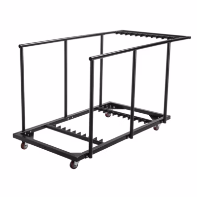 Chariot pour tables pliantes   Oviala