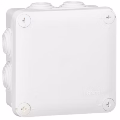 Boîte dérivation carrée blanche – Plexo – Legrand