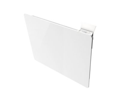Radiateur électrique à inertie sèche 1500 W HEALLUX Cristaal verre blanc