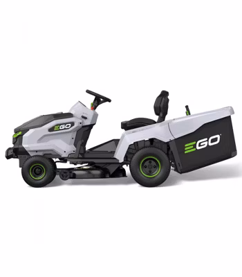 Tondeuse tracteur à batterie EGO  Coupe 98 cm  Bac grande capacité  4 batteries 10Ah et chargeur 1600W – TR3801E-B