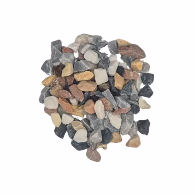 PACK +/- 1T (2 X 500Kg) Gravier Multicolore 12/22 mm – Livraison STANDARD
