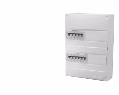 Tableau électrique precable ABB (9 disjoncteurs + 2 ID)