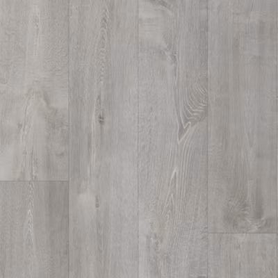 Sol PVC Textile – Aspect parquet chêne gris – Rouleau de 3m x 16m
