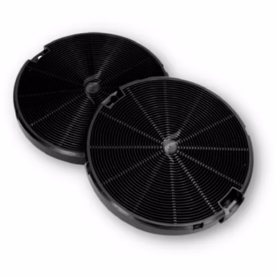 Lot de 2 Filtres à Charbon pour Hotte Beko – KF9197059543 – 153mm