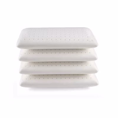 Oreiller – ECCOX – Pack de 4 – 60×40 cm – Mousse à mémoire – Fermeté moyenne – Anti-acariens