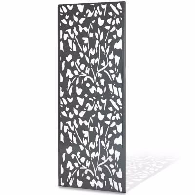 Panneau décoratif extérieur métal 160 x 60 cm