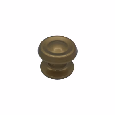 Bouton tirant de porte fixe D80 mm en aluminium Bronze poli – breveté – lot de 6 boutons