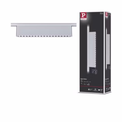 URail Lightbar 3-Step-Dim Zelos 1100lm 10W 4000K gradable 230V Chrome mat