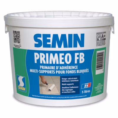 Primaire d&rsquo;Adhérence Priméo FB Semin – Sols – Intérieur/Extérieur – Seau 5 L