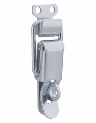 Fermeture à levier avec crochet cadenassable, acier, H.84mm, zingué – THIRARD