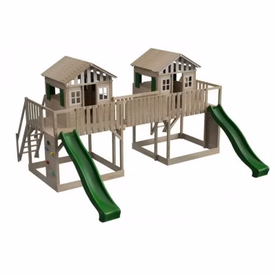Aire de jeux Masgames SUPERPOP L Double toboggan