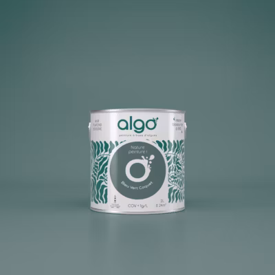 Peinture Algo – Bleu vert Coquet – 5L – Mat