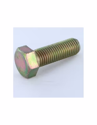 Corps de boulon filetage partiel Tête hexagonale TH M22X70 Classe 8.8 Bichromaté – 1 pièce
