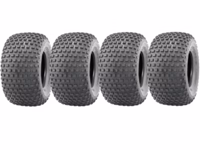 Pneu à crampons 22×11.00-8 pour quad, remorque pour quad, 4 plis, usage intensif, lot de 4
