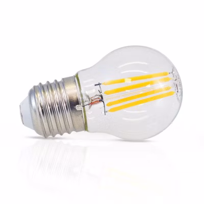 Ampoule LED E27 G45 – Filament 4W – Dimmable – 2700K – Blanc Chaud