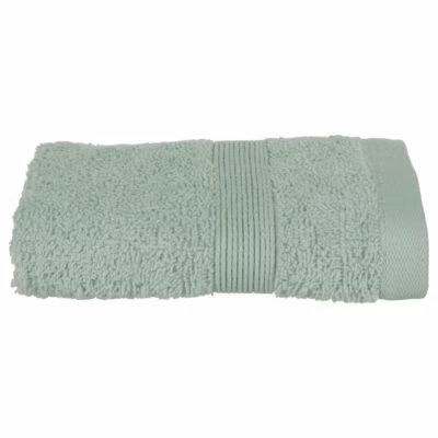 Serviette de toilette invite 30 x 50 cm Couleur moderne celadon