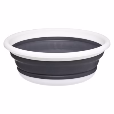 Bassine retractable 6L – Blanc Gris clair – 5Five