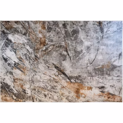 Tapis lavable en machine moderne multicolore Asti 150×80 CM – Multicolore