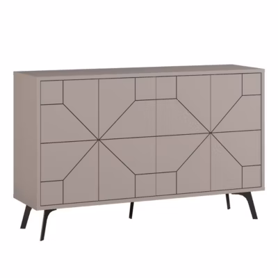 Buffet 4 portes décorées L123 cm – DUNE