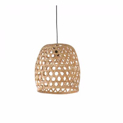 Suspension en bambou style bord de mer diamètre 42 cm – LUZ M
